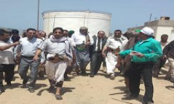 تدشين العمل في عدد من مشاريع منشآت النفط بالحديدة