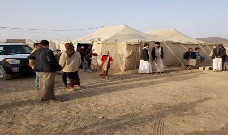 مأرب: "ميليشيا الإصلاح" تستخدم النازحين كدروع بشرية