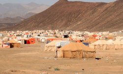مركز حقوقي: استخدام مخيمات النازحين كدروع بشرية أسوأ جرائم الحرب في مأرب 