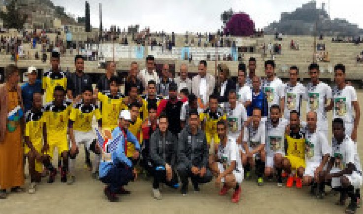 انطلاق بطولة الشهيد الرئيس صالح الصماد الثالثة بحجة للقدم