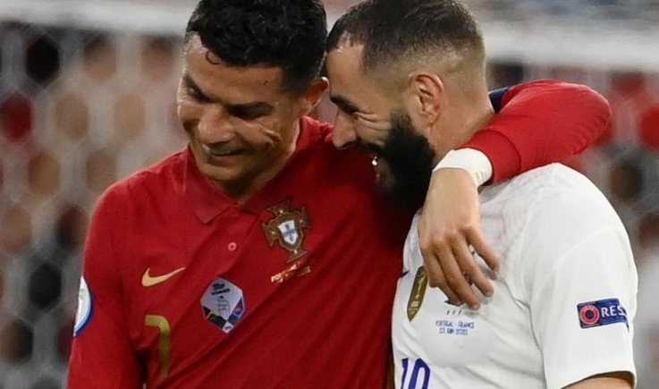 بنزيما ورونالدو يحملان فرنسا والبرتغال لثمن نهائي "اليورو