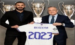 بنزيما يمدد تعاقده مع ريال مدريد حتى 2023