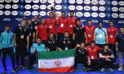 إيران وصيفاً لبطولة العالم للمصارعة الرومانية للشباب في روسيا