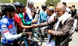 فريق رحالة طواف بالدراجات الهوائية يصلون محافظة صعدة
