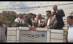 تزامناً مع العيد السابع لثورة 21 سبتمبر  تدشين 12 مشروع في المياه والصرف الصحي، وافتتاح ووضع حجر الأساس ل22 مشروع في الزراعة والاتصالات والطرق بتعز