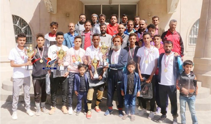 تكريم الفائزين في ماراثون الاتصالات الرياضي بذمار
