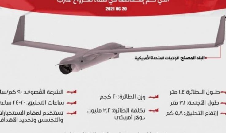 إسقاط طائرة تجسسية بصاروخ ارض  - جو في سماء مدغل