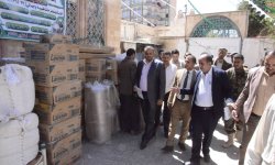 مؤسسة الجرحى تقدم قافلة الرسول الاعظم الطبية