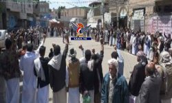 وقفات بأمانة العاصمة تؤكد استمرار التحشيد ورفد الجبهات 