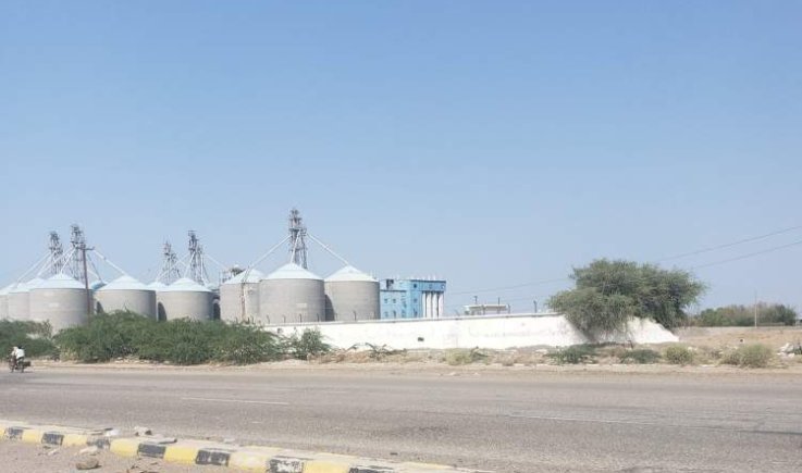 مرتزقة العدوان ينهبون مطاحن البحر الأحمر