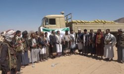 تسيير قافلة “الرسول الأعظم” دعما للقطاع الزراعي في شبوة ومأرب
