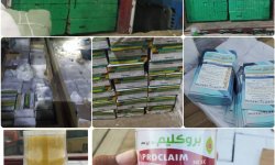 مركز الراهدة الجمركي يضبط كمية كبيرة من المبيدات الزراعية الممنوعة