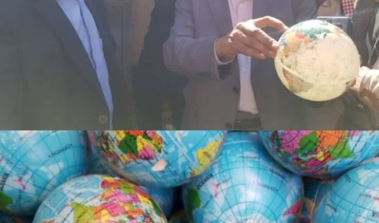 الجمارك تتلف كمية من خرائط العالم مدون عليها "إسرائيل "