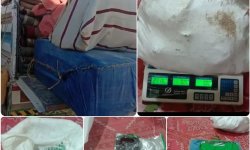 ضبط كمية من الحشيش المخدر في مركز حزم الجوف الجمركي