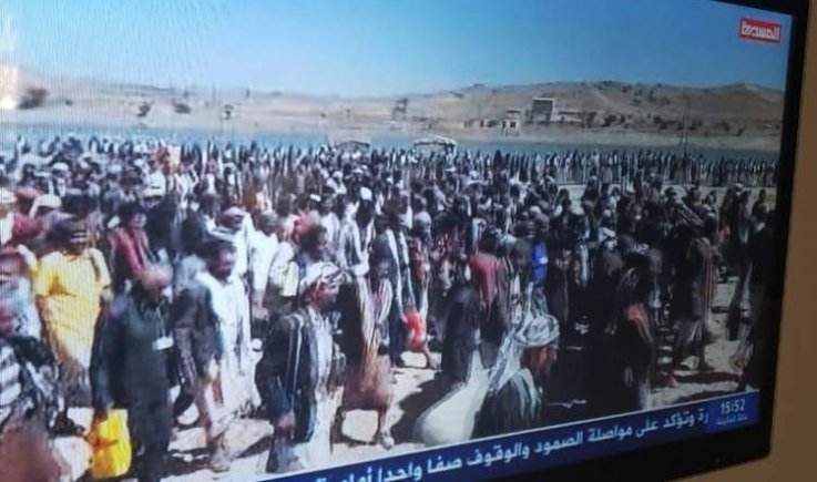 صنعاء تستقبل وفودا قبلية حاشدة من مأرب وشبوة والبيضاء