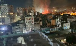 طيران العدوان يقطع مياه الشرب عن اكبر احياء العاصمة صنعاء