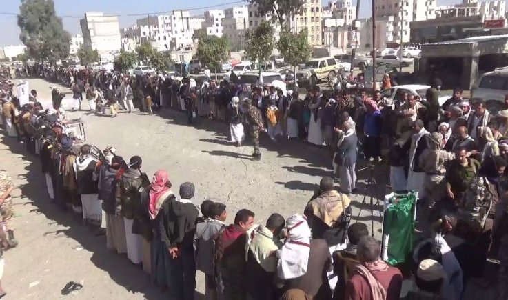 وقفات بأمانة العاصمة تندد باستمرار جرائم وتصعيد العدوان الأمريكي