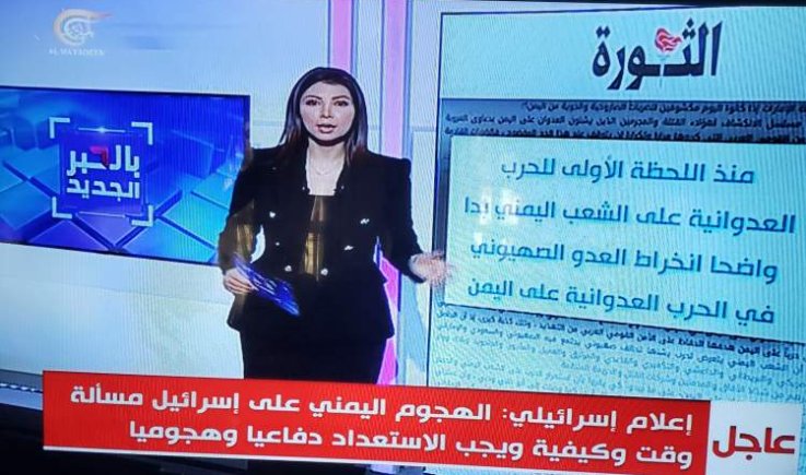 إسرائيل : الهجوم اليمني على تل أبيب مسألة وقت