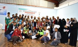 تكريم أبطال بطولة الجمهورية الرابعة لكرة الطاولة للصم بصنعاء