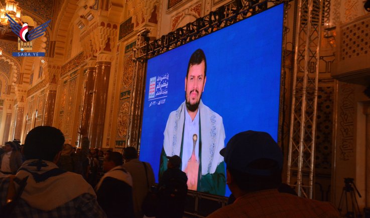 قائد الثورة خلال لقائه وفدا من إب:  لا يمكننا القبول أن نُحكم بقرارات أمريكية