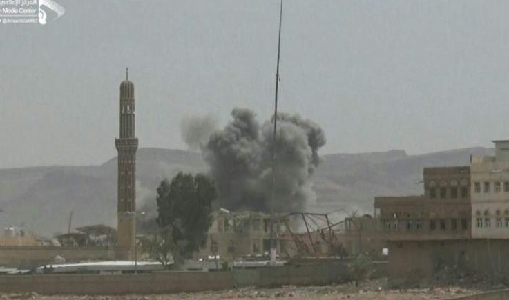 استشهاد مواطنين اثنين في غارة للعدوان بالضالع
