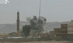 استشهاد مواطنين اثنين في غارة للعدوان بالضالع