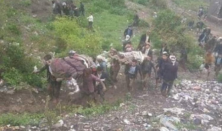 وفاة واصابة 21شخصا بالسيول في حجة
