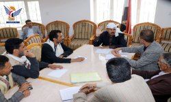 مناقشة خطة لجنة زراعة الأراضي الصالبة وغير المزروعة بذمار