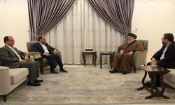 الأمين العام لحزب الله يستقبل رئيس الوفد الوطني اليمني المُفاوض