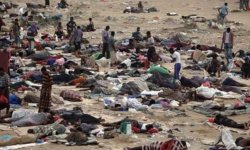 شاهد.. مجزرة النظام السعودي بحق مهاجرين أفارقة على الحدود