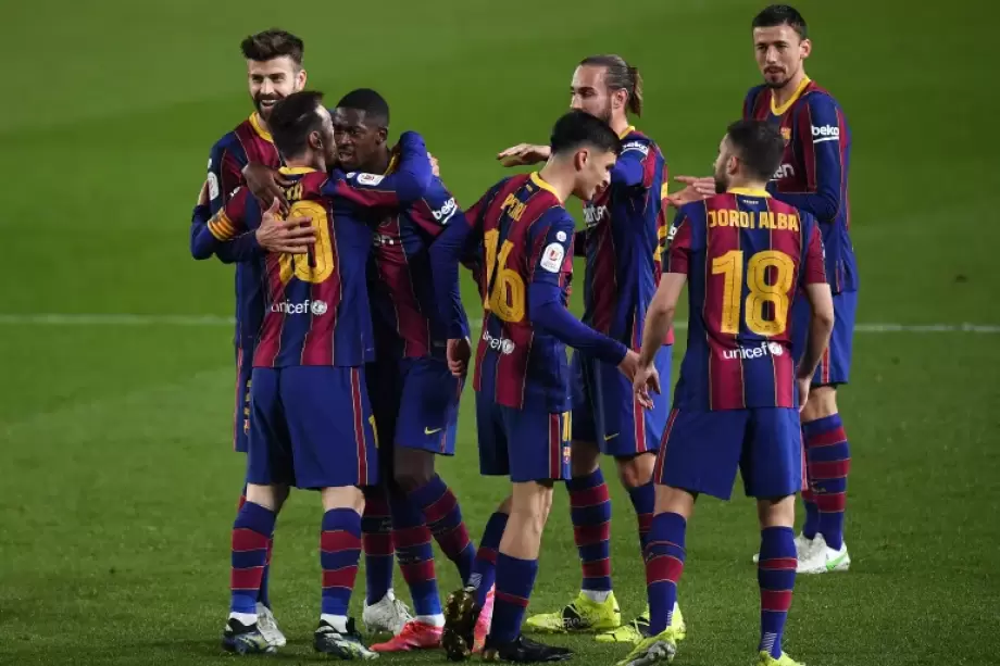 تأهل صعب لبرشلونة إلى ثمن نهائي كأس إسبانيا على حساب انتر سيتي
