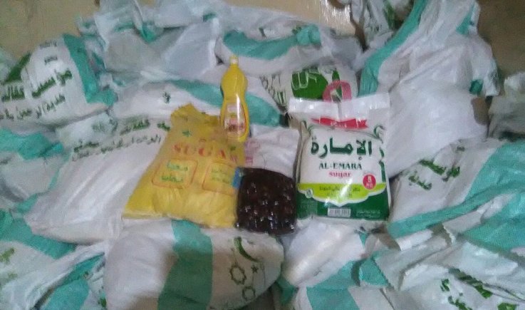 كفالة التنموية توزع سلال غذائية رمضانية لـ300 أسرة
