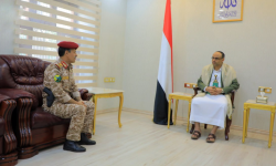 الرئيس المشاط يلتقي وزير الدفاع