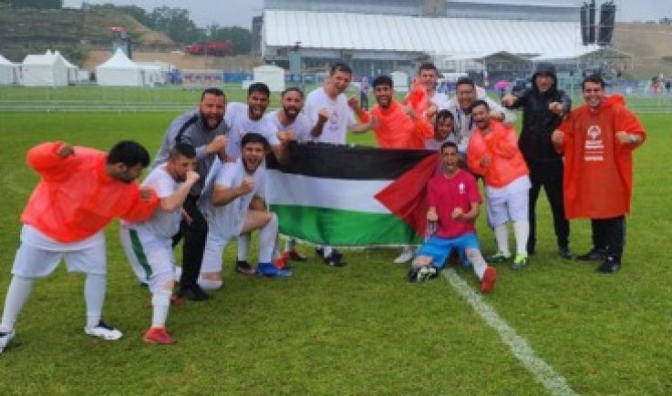 منتخب فلسطين في الأولمبياد الخاص لكرة القدم يتوج بالميدالية الذهبية
