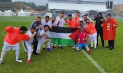 منتخب فلسطين في الأولمبياد الخاص لكرة القدم يتوج بالميدالية الذهبية