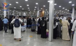 مطار صنعاء الدولي يستقبل 1185 حاجاً