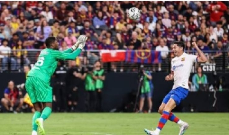 بهدف أنزو فاتي ... برشلونة يهزم ميلان