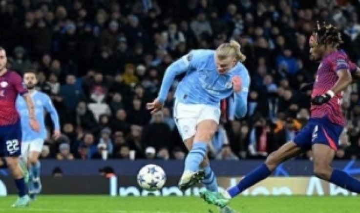 مانشستر سيتي يفوز على لايبزيج في دوري الأبطال