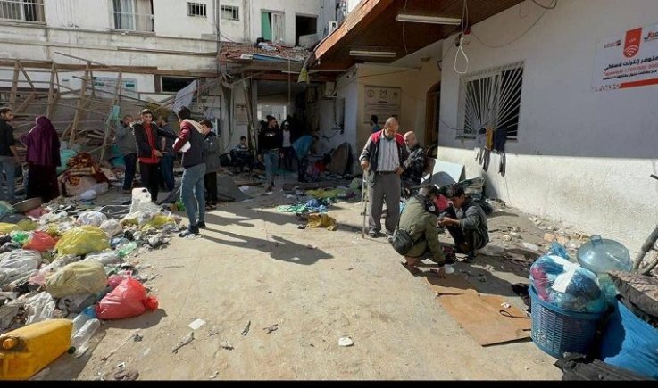  جيش العدو يقوم بدفن مصابين وأصحاء أحياء في غزة .. تفاصيل