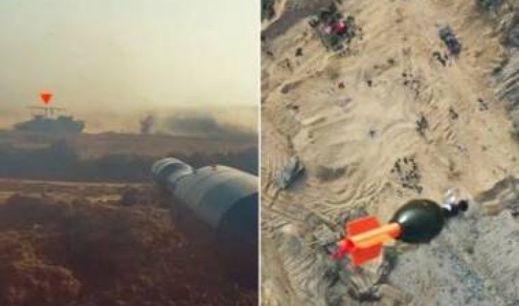 القسام تنشر مشاهد لتدمير ناقلة جند صهيونية وسط قطاع غزة