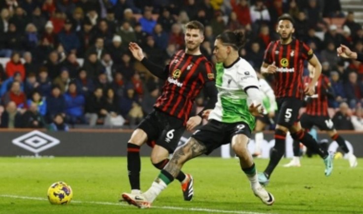 الدوري الإنجليزي: ليفربول يسحق بورنموث برباعية نظيفة