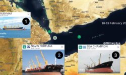 القوات المسلحة تستهدف سفينتين امريكيتين في خليج عدن وإغراق سفينة بريطانية