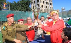 الاتصالات يتوج بلقب البطولة العسكرية الثانية على كأس الشهيد القائد