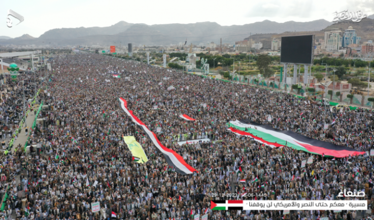 السيد القائد يجدد الدعوة لأبناء الشعب للخروج المليوني اليوم الجمعةدعما لفلسطين