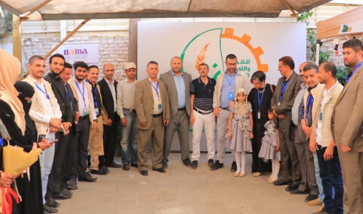 وفد من مكتب الأمم المتحدة للشؤون الإنسانية(OCHA) يزور مؤسسة نماء