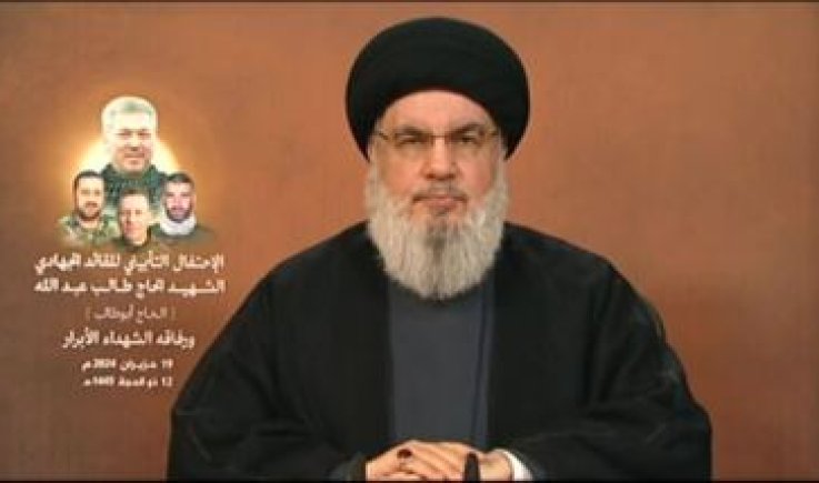 السيد نصرالله: وقف إطلاق النار في اليمن والعراق ولبنان حلّه وقف إطلاق النار في غزة