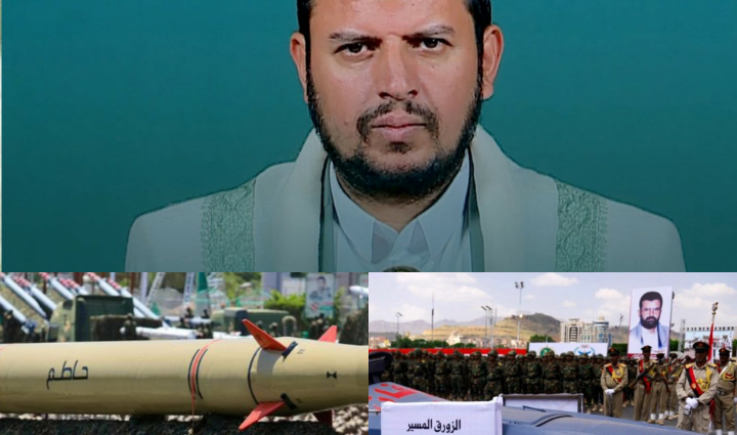 السيد عبدالملك:  تنفيذ 4 عمليات مشتركة بصاروخ حاطم وزورق طوفان المدمر 