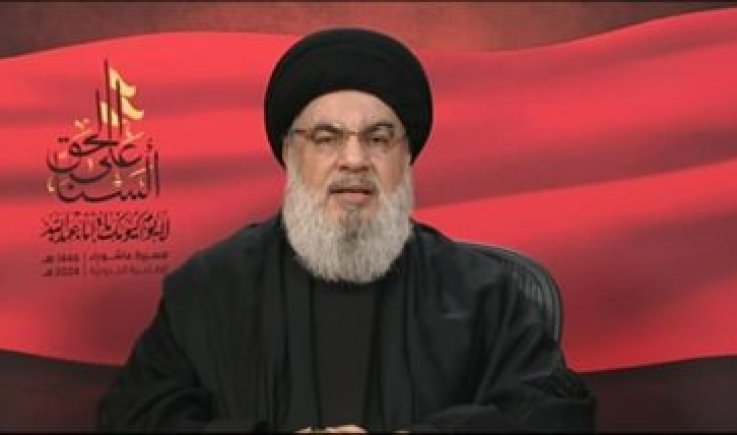 السيد نصرالله: اليمن حاصر ميناء "أم الرشراش" والعدو الصهيوني اعترف بإفلاسه