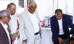 وزير الشؤون الاجتماعية والعمل يتفقد سير عمل صندوق رعاية وتأهيل المعاقين
