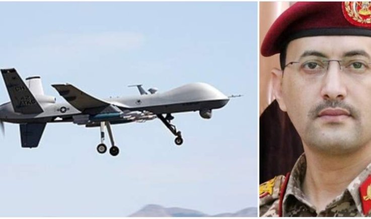 اسقاط طائرة امريكية في اجواء محافظة مأرب